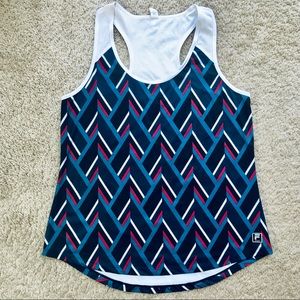 Fila Sport Women’s Patterned Racerback Workout Tank